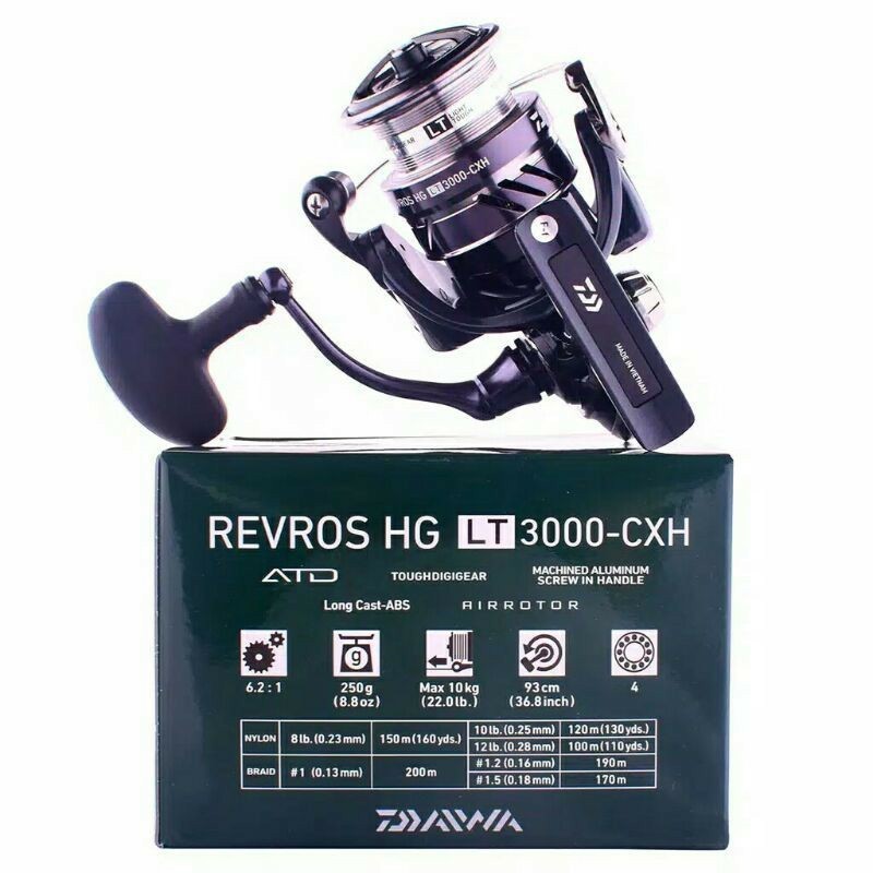 Reel Daiwa REVROS HG LT 2020 | Power Handle