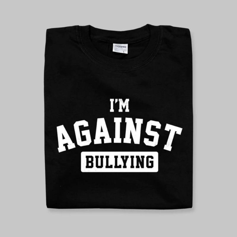 NAC Kaos baju t-shirt I'M AGAINST BULLYING COD