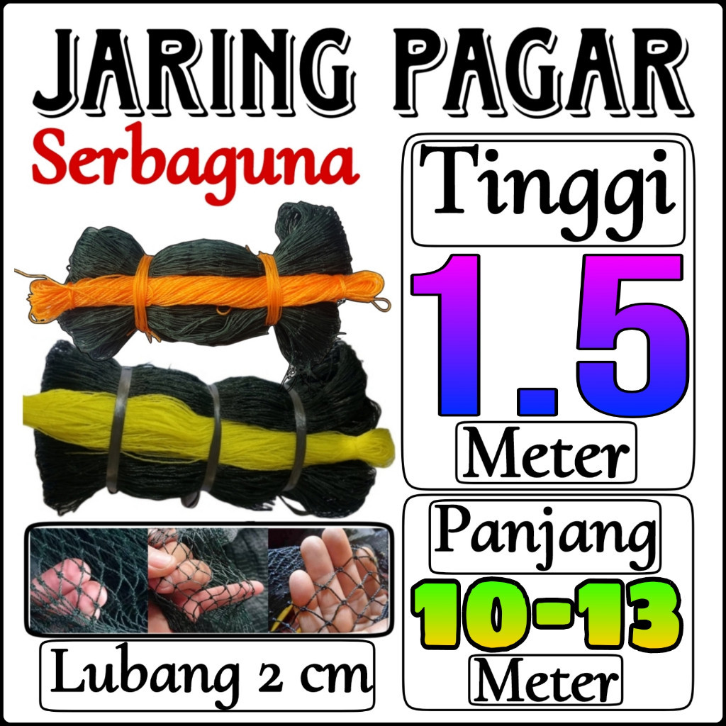 Jaring Ayam Lubang 2 cm Lebar 1.5 Meter Jaring Pagar Ayam Jaring Kandang Ayam