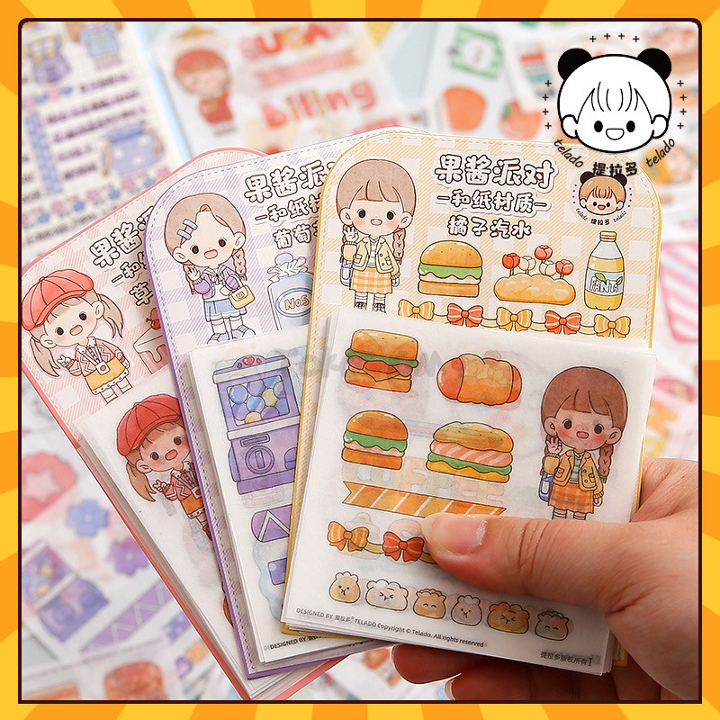 

⭐ Toko CM ⭐ Sticker Custom Stiker Jualan Stiker Makanan Label And Stiker Stiker Produk Case Sanrio Sticker Thank You 500 Pcs Makanan