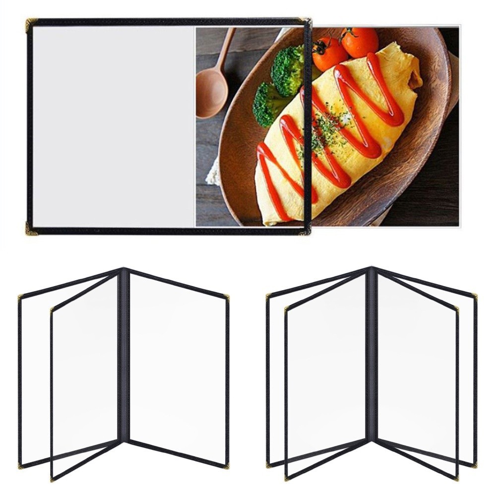 

Adn A4 Buku Menu Restoran Kulit Cover Pelindung Menu Cover Menu Sampul Buku Resto