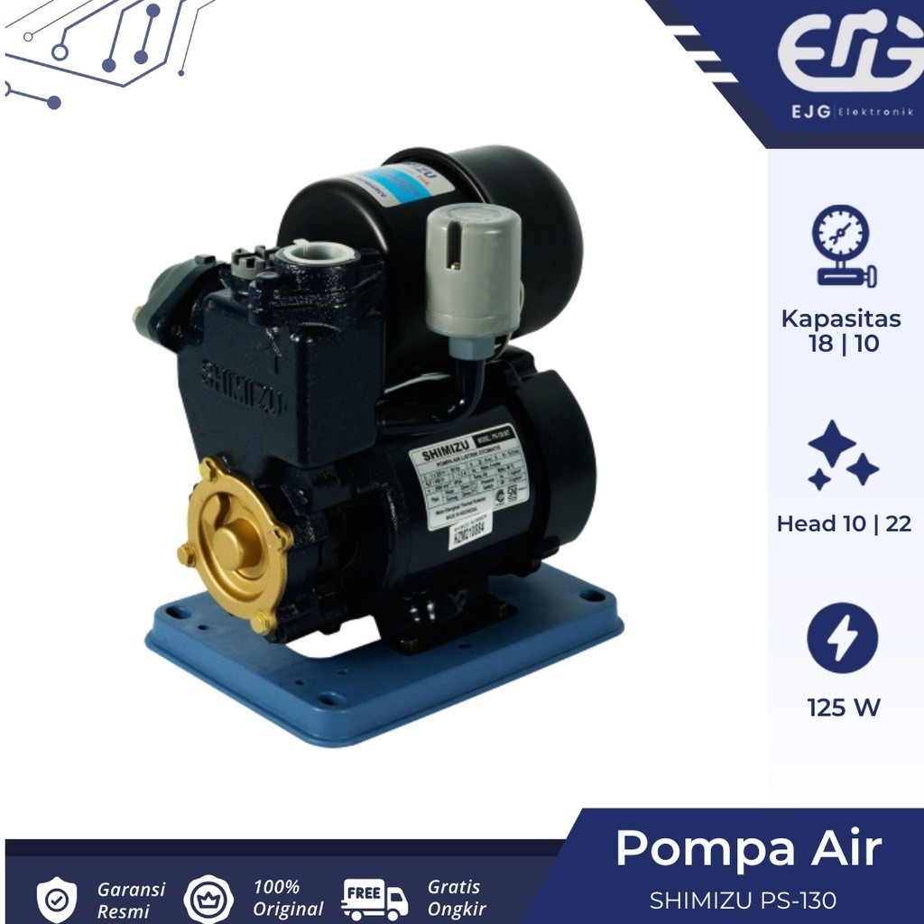 Shimizu pompa shimizu otomatis PS-130 BIT