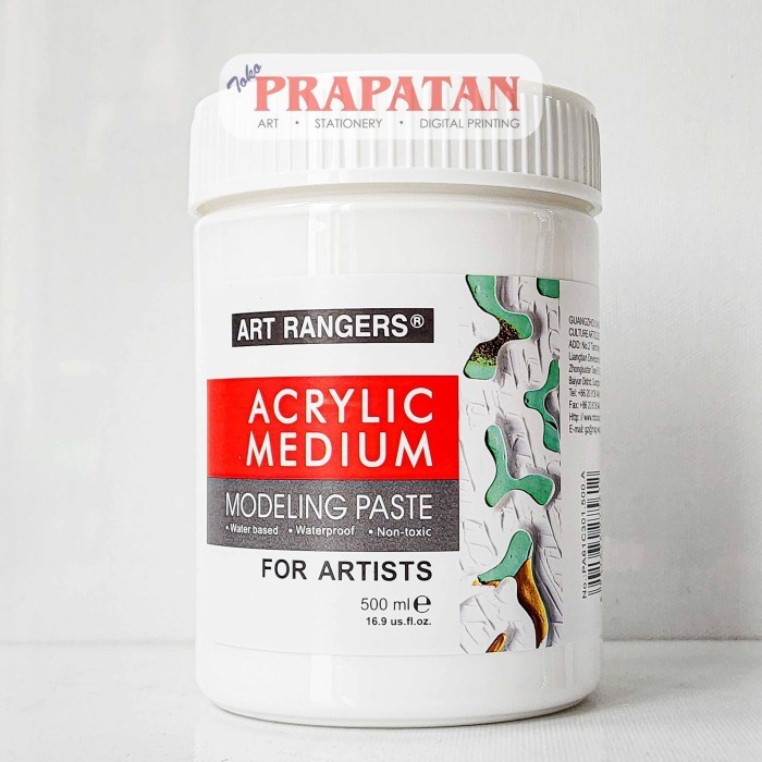 

DG99 Art Rangers Modelling Paste 500ml | Medium Cat Akrilik