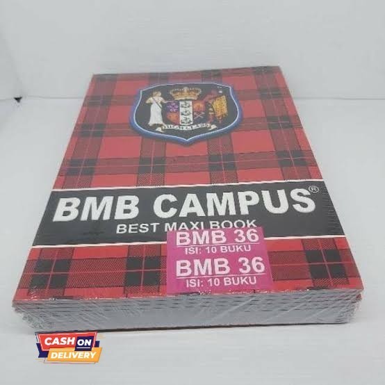 

✨LARIS✨ -Buku Tulis Boxy BMB Campus 36 Lembar