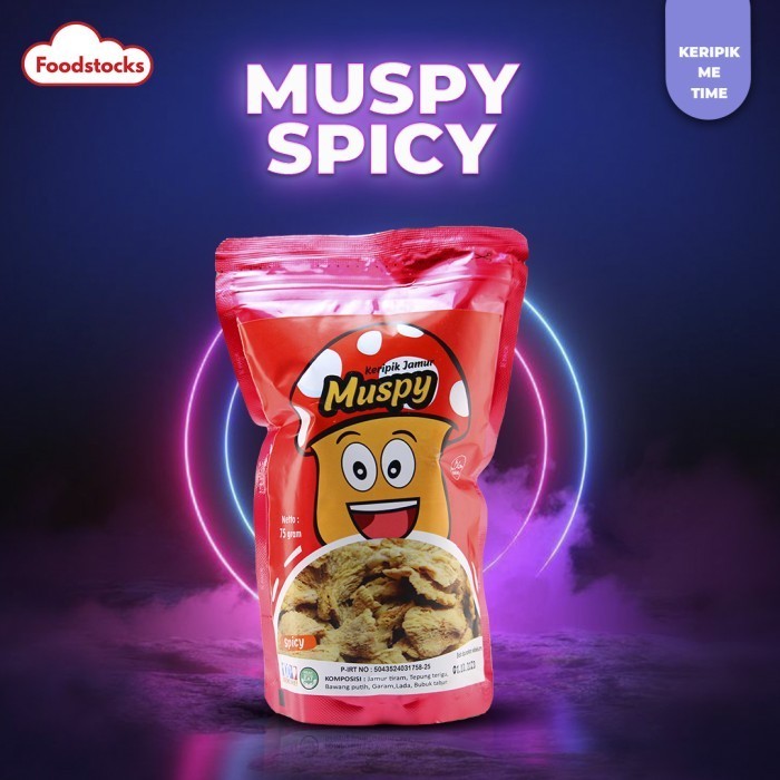 

TERMURAH Keripik Jamur Tiram Crispy Rasa Spicy Muspy