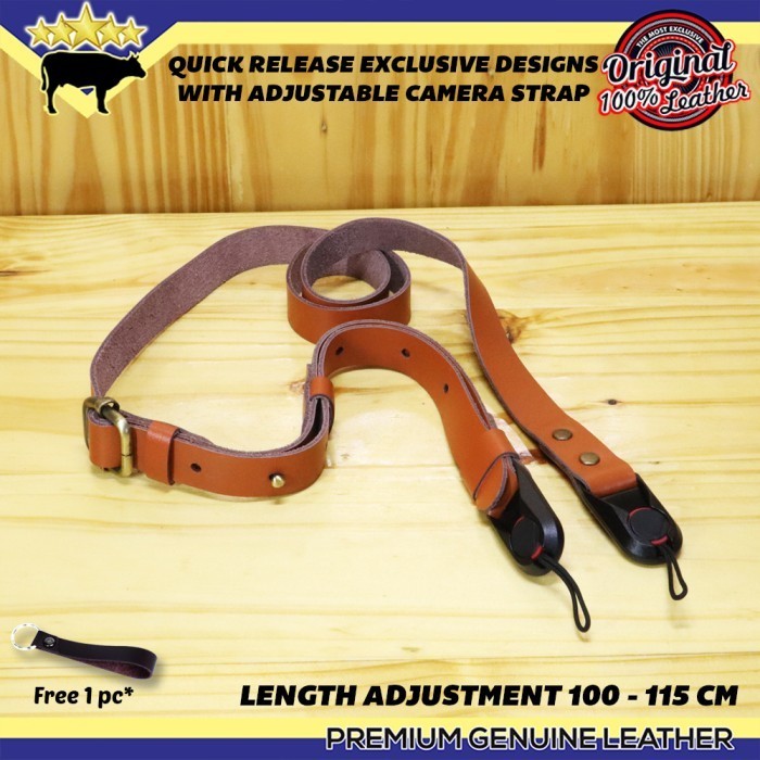 STRAP CAMERA QUICK RELEASE ADJUSTABLE  TALI KAMERA STRAP KAMERA