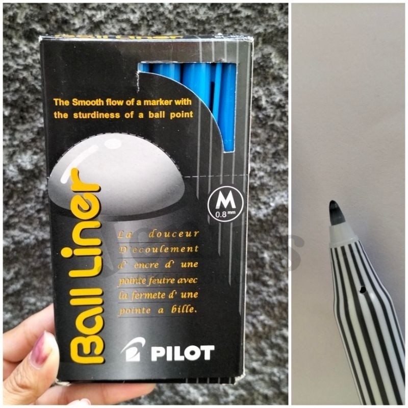 

PCS | Pen PILOT BALLINER biru | satuan - ABO