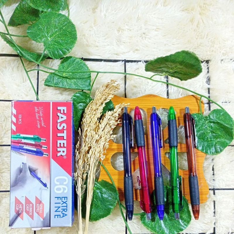 

PULPEN FASTER C6 PACK (ISI 12PCS) - ABO