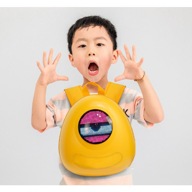 bagpack anak - anak dan dewasa tas ransel lED monster besar tas led bluetooth smart custom screen ta