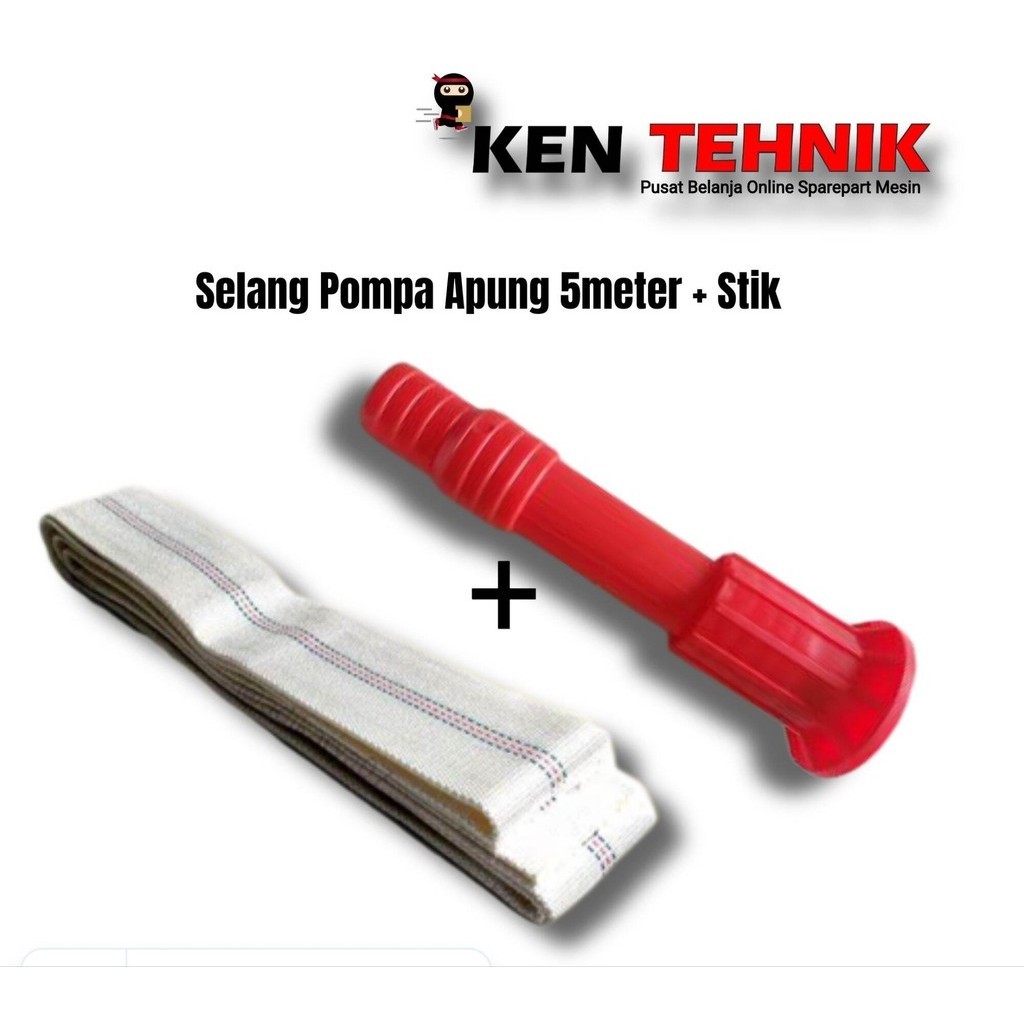 Selang Pompa Apung 5Meter + Stik Nozzle Pompa Apung