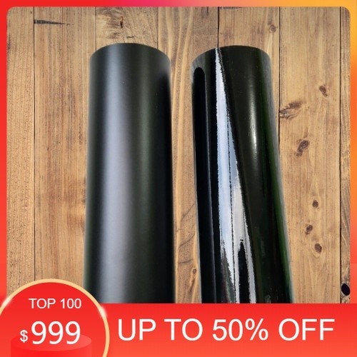 Sticker Skotlet Motor Warna Hitam - Doff