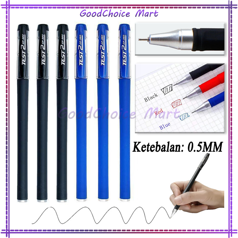 

Bulpoin 0.5mm Model Tst / Bulpoin Kantor / Pena Sekolah / Pena Gel / Pulpen Sekolah Kantor