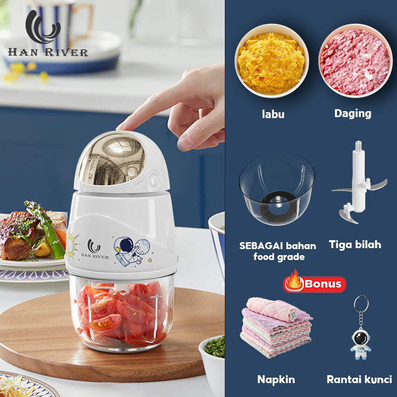Han river Kapsul cutter Blender（Garansi 365 hari/bisa COD） / Portable mini Juicer Chopper Grinder /P
