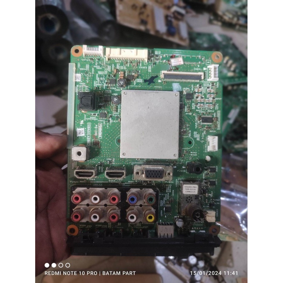 MB MAINBOARD MOTHERBOARD MESIN TV LED TOSHIBA 32PU200 EJ - 32PU200EJ