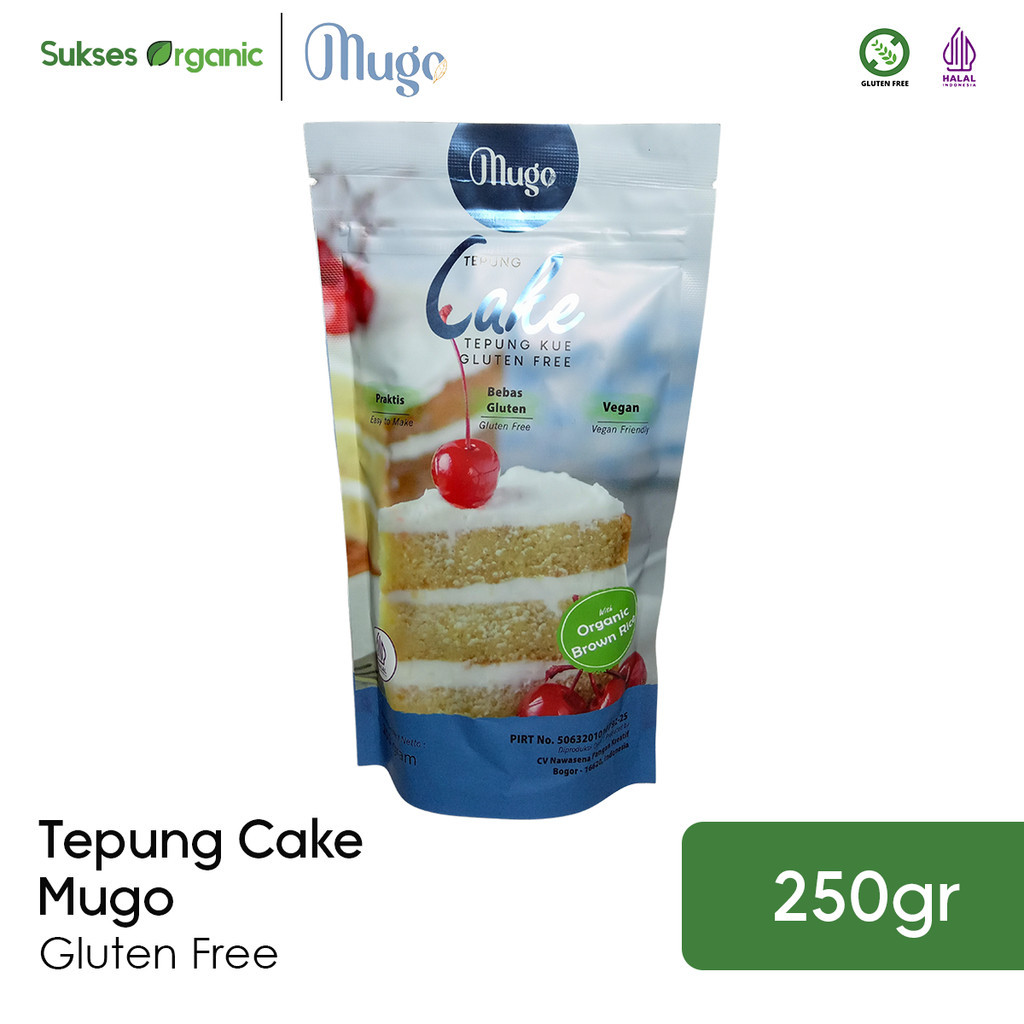 

Tepung Premiks Cake Kue Gluten Free | 250gr | Mugo