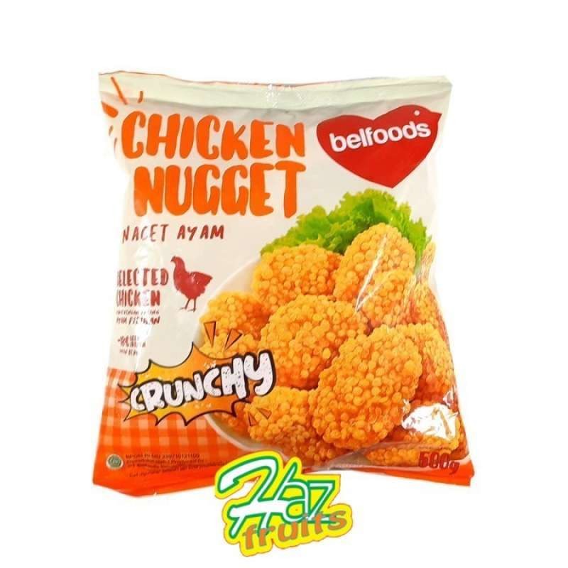 

Belfood Crunchy chicken Nugget 500Gram