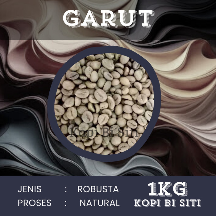 Green bean ROBUSTA Java GARUT - Fine robusta 1kg