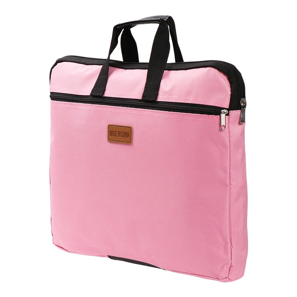 

Waterproof Canvas Business Documents Handbag Double Layers Book A4 File Folder Holder with Handle Zipper Bag Big Capacity