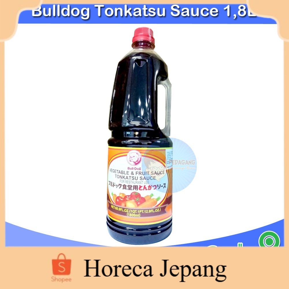 

Bulldog Vegetable & Fruit Sauce Tonkatsu Sauce 1,8L | Saus Tonkatsu