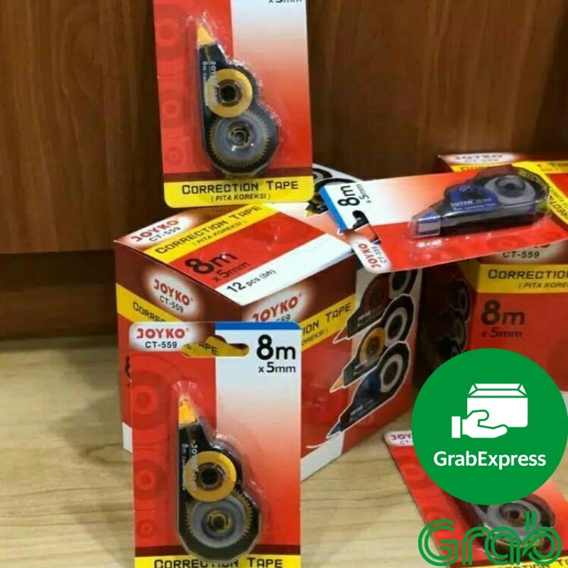 

Tipex Kertas 8 METER Joyko CT-559 atk