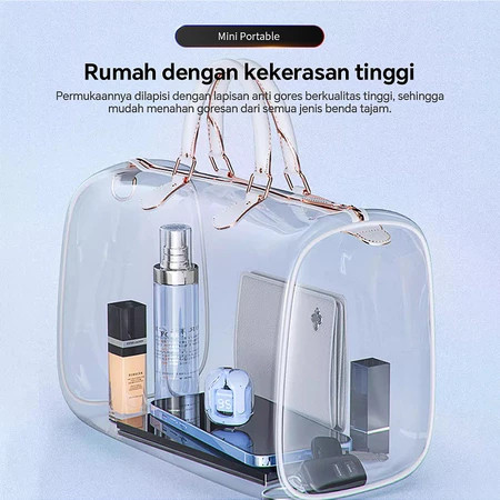 (COD) CODHeadset Bluetooth TWS HK3 Headset Nirkabel Peredam Bising Cerdas Bodi Transparan Bluetooth
