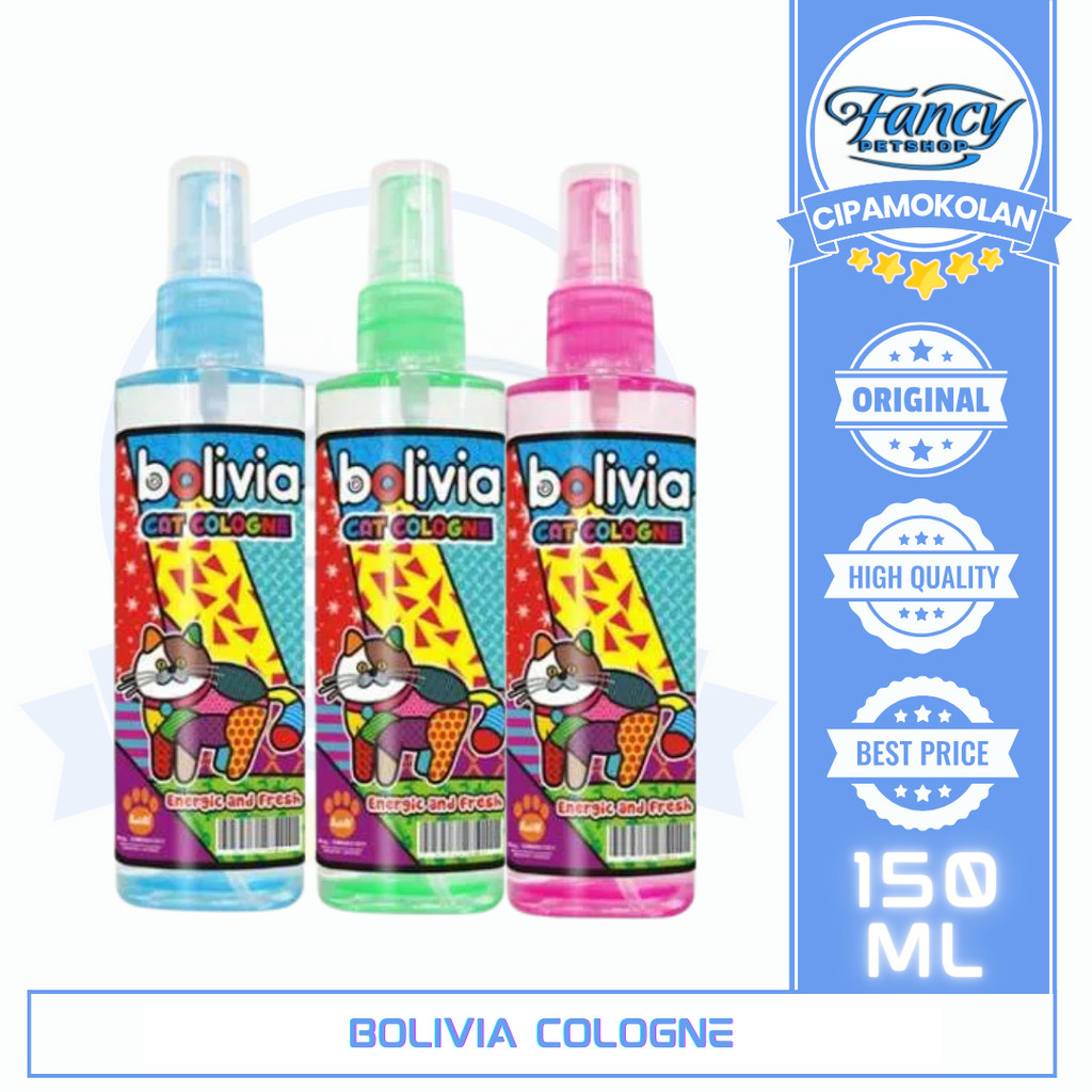 bolivia cologne all 150ml Fresh Pet Cologne