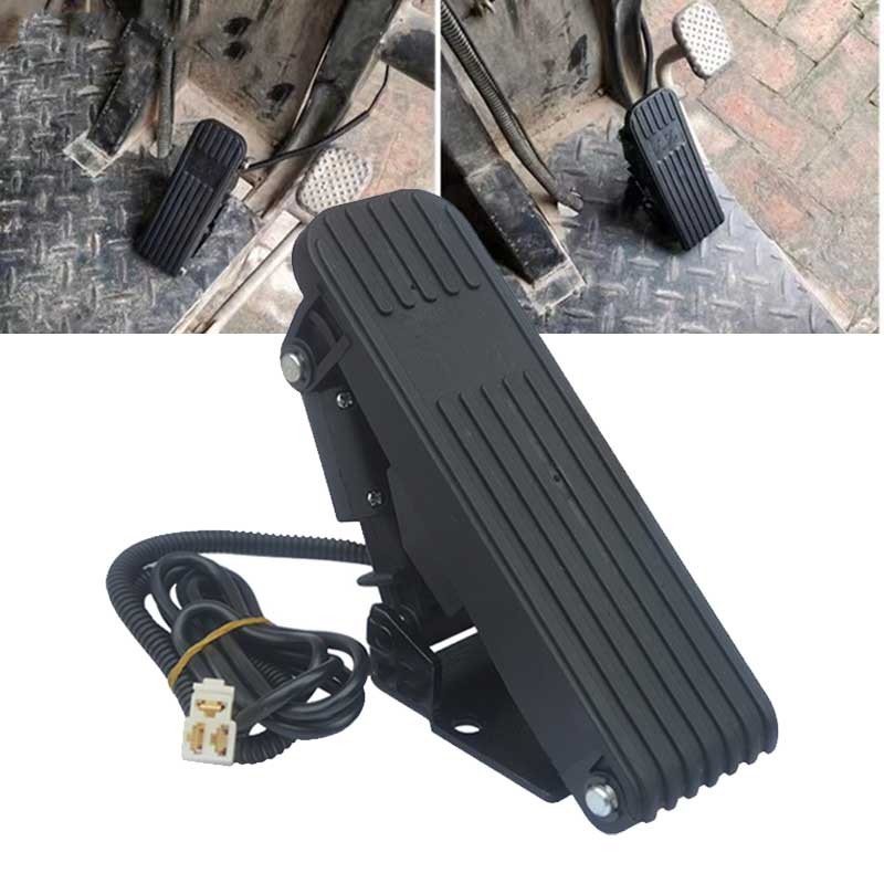 Pedal Gas Elektrik Foot Throttle Pedal Gas Kaki Motor Listrik Dinamo BLDC Go Kart ATV 18cm