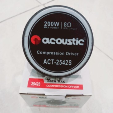 [ACOUSTIC - ACT2542S] DRIVER TWEETER ACOUSTIC ACT-2542S - ACT-2542S