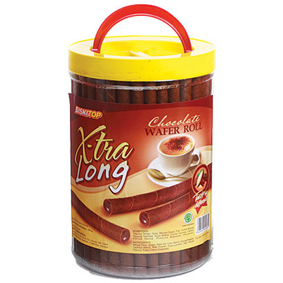 

ASTOR PANJANG FULL COKLAT MEREK XTRA LONG BISKITOP ISI 700 GRAM (TOPLES) pusat grosir jajan hari raya murah meriah