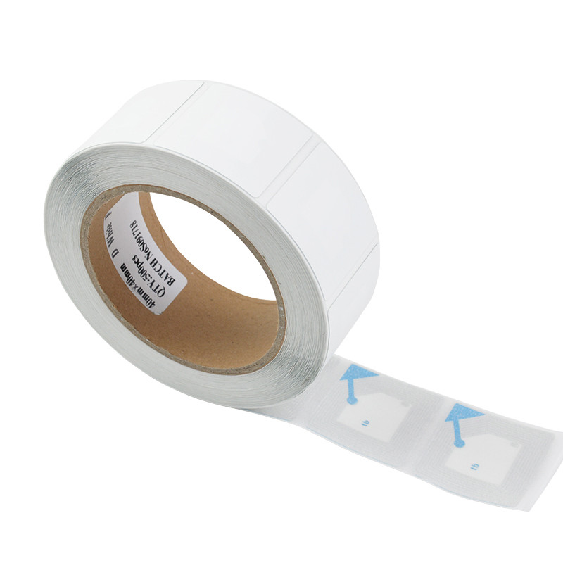 

20000pcs/lot 40*40mm 1 carton blank surface sur 8.2mhz EAS RF soft label rf security soft tag checkpoint free shipping