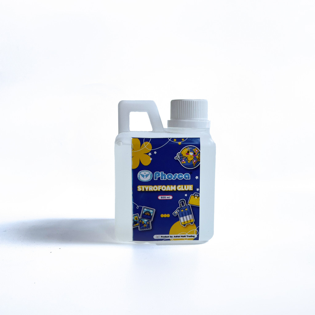 

LEM STYROFOAM PHOSCA STYROFOAM GLUE PHOSCA 500ML 1000ML