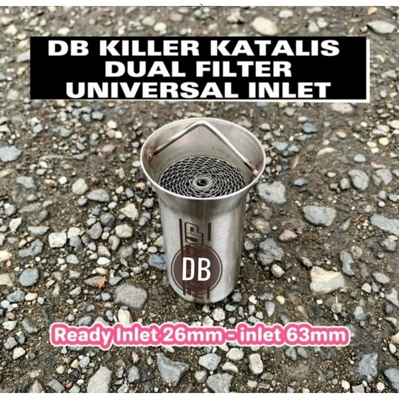 Db killer/universal db killer inlet 38 & 50mm