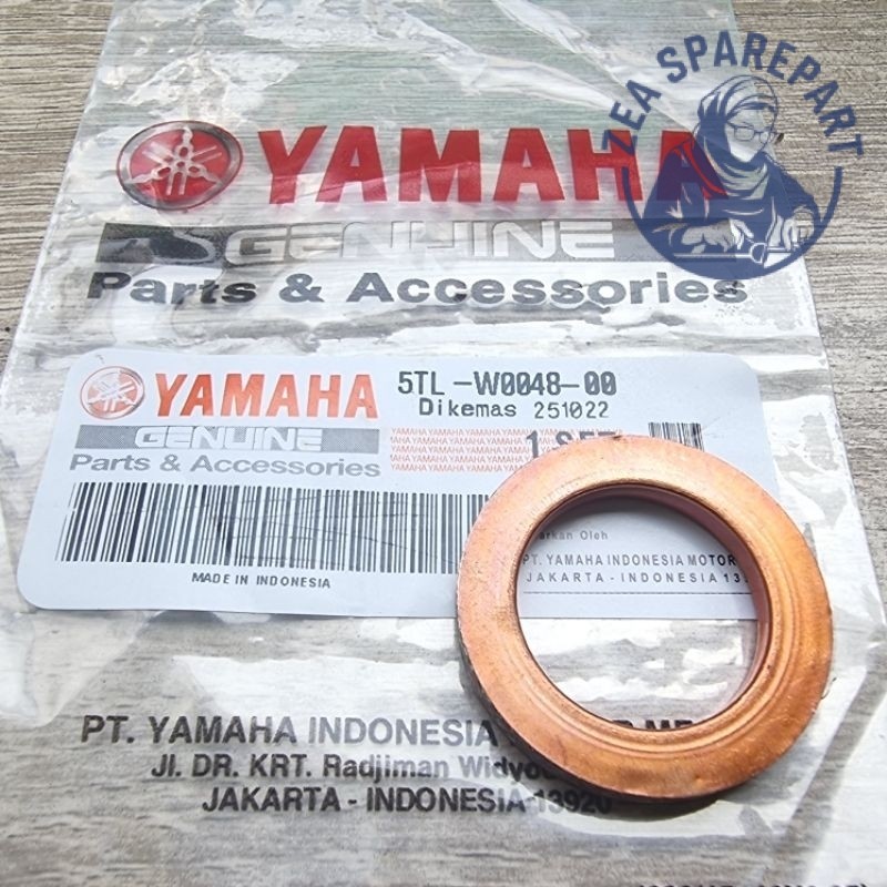 paking packing knalpot Yamaha Mio Sporty Smile Soul Mio J Fino Nouvo Xride original