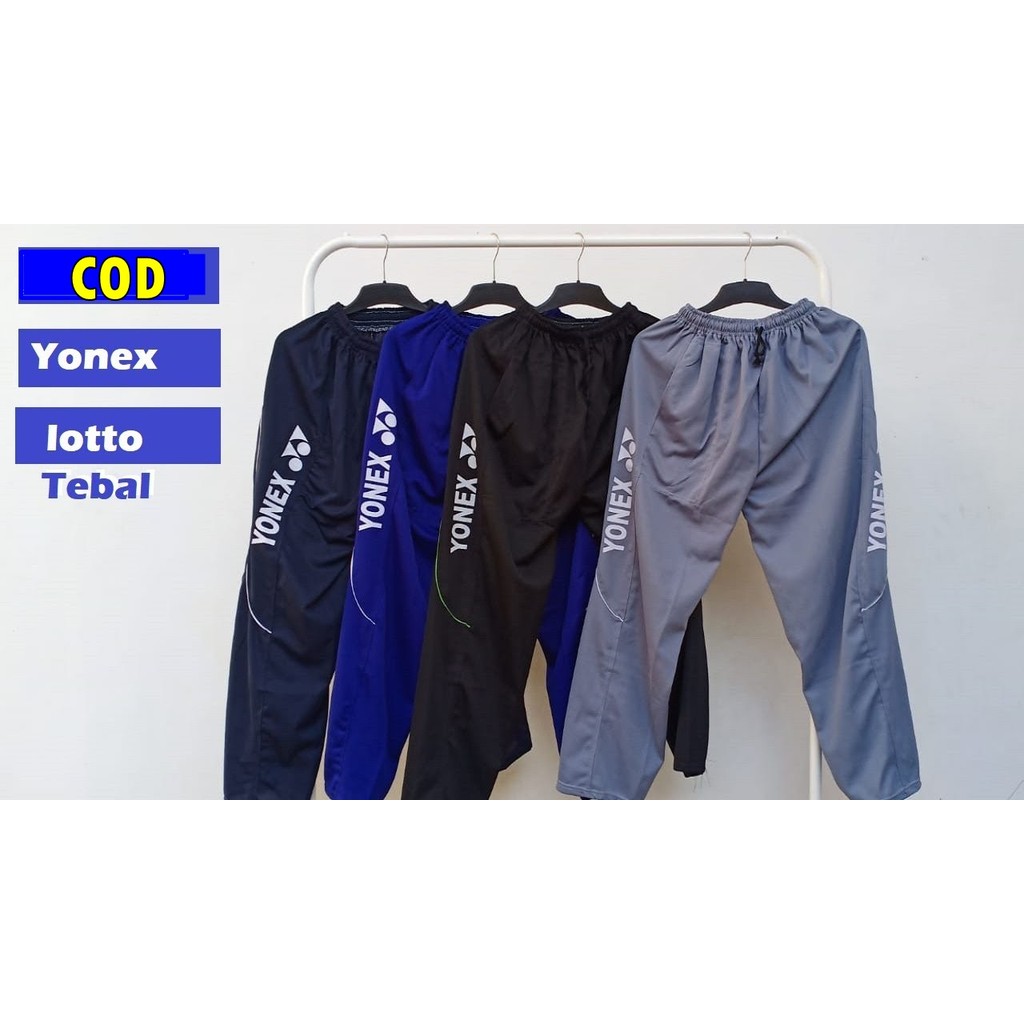 Trening panjang yonex 50 dapat 2 #celana olahraga panjang #training pria #celana pria #celana yonex