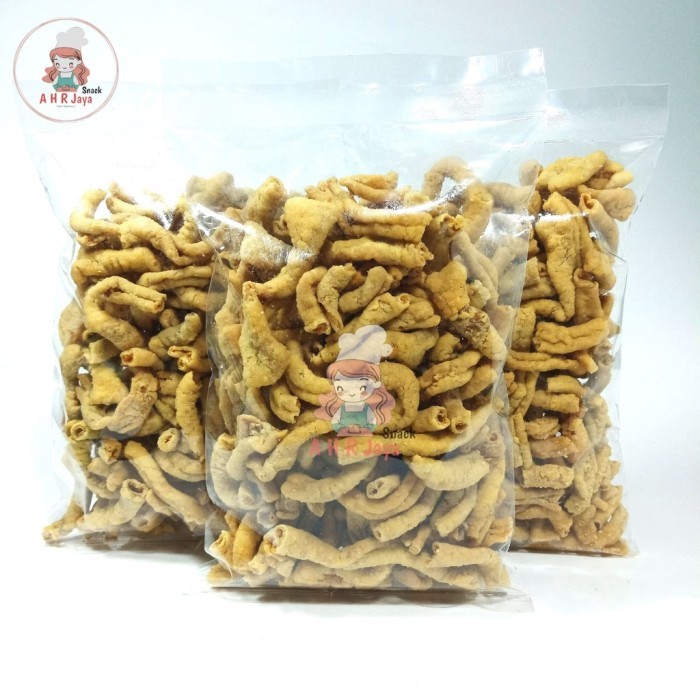 

AZ Kripik Usus Ayam Super Original 1 kg Enak, Gurih, Renyah / Keripik