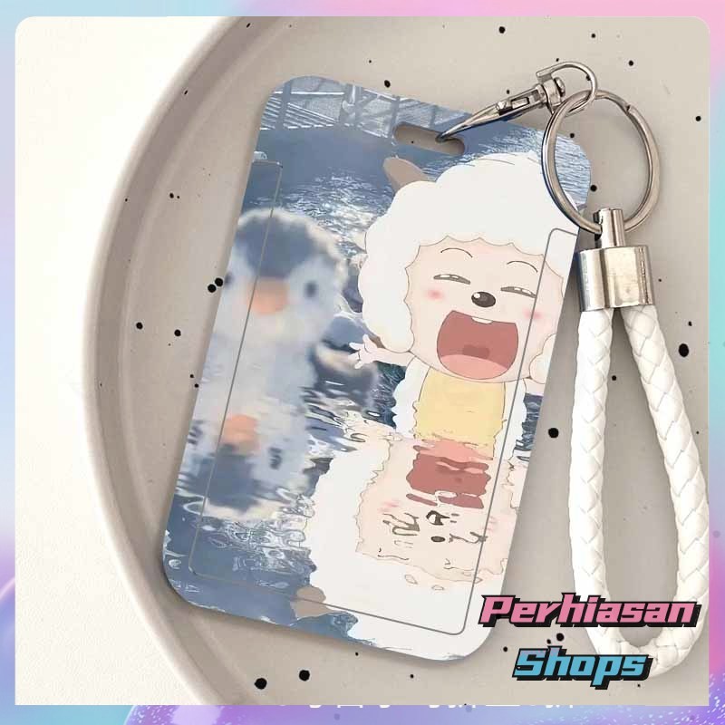 

【Perhiasan Shops】ID CARD HOLDER MOTIF KAWAII TEMPAT KARTU PHOTOCARD PHOTO CARD Dilengkapi Dengan Tali Tangan Berkualitas Tinggi Mendukung Diskon Untuk Pembelian Grosir,Lanyangyang Yang Malas Tapi Imut