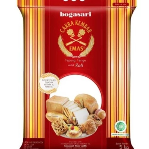 

pekanbaru / CAKRA KEMBAR EMAS ROTI / BOGASARI CAKRA KEMBAR EMAS ROTI (1Kg)