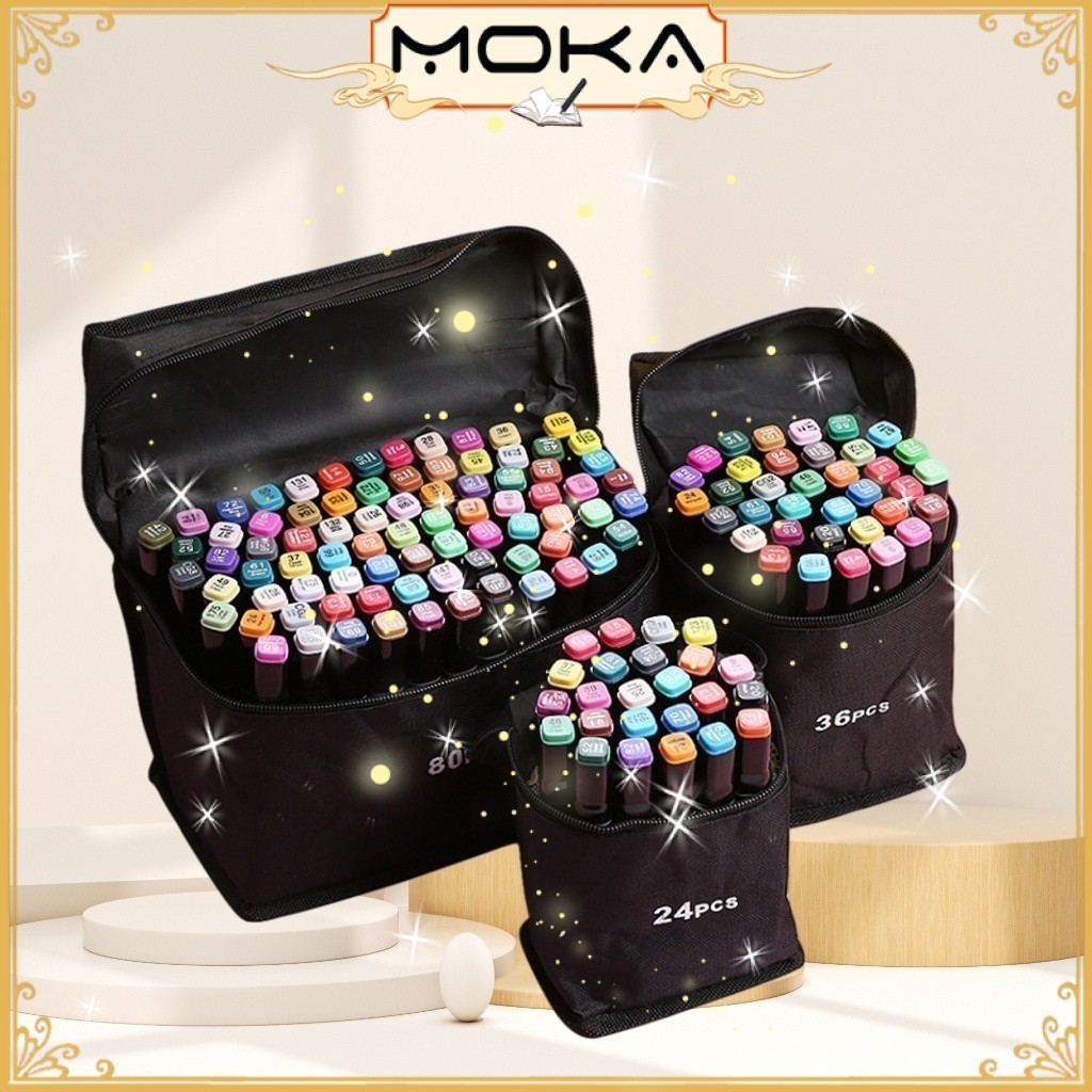 

MOKA 48PCS SPIDOL TOUCH ART MAKER / GRAPHIC ART MAKER PEN COLOR / SPIDOL WARNA MKP58