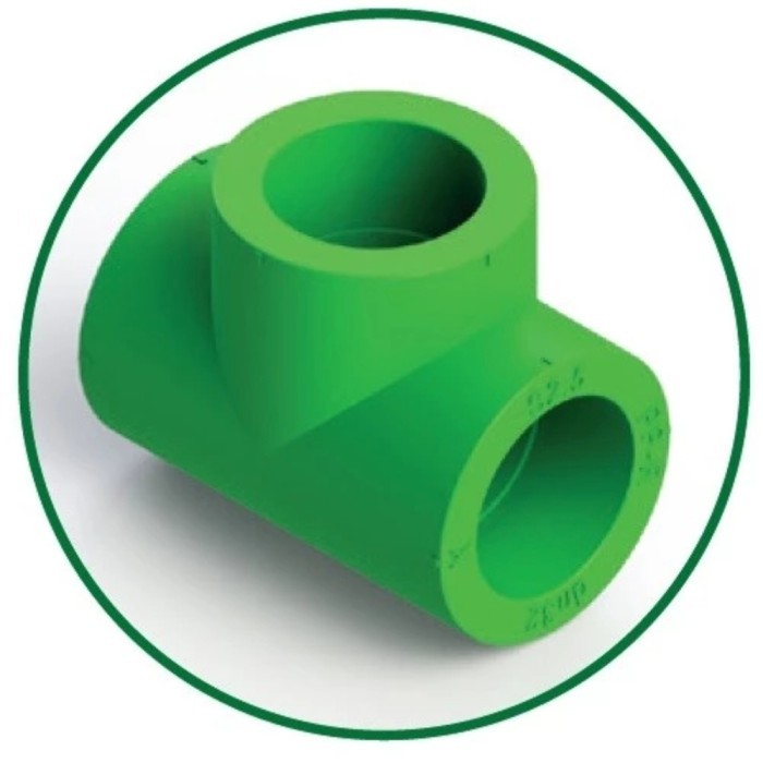 NB91 Tee PPR 1/2 inch Equal Tee PPR Rucika 20mm T PPR