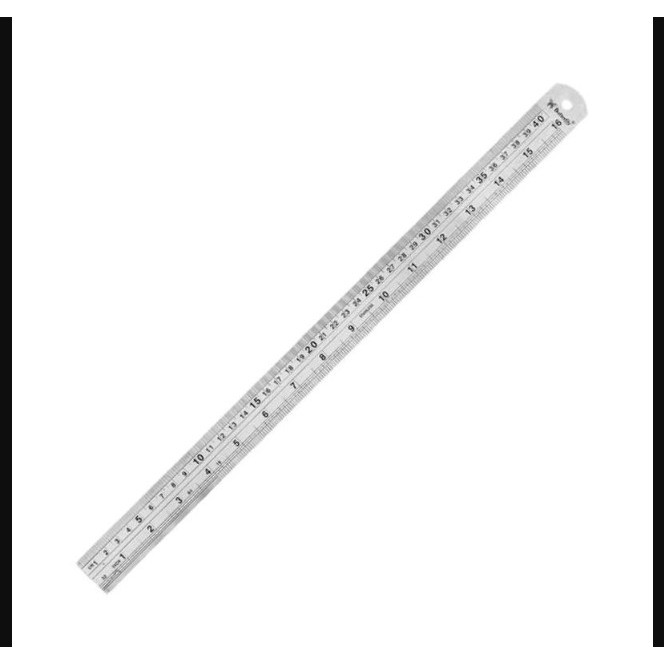

PENGGARIS BESI 40CM BUTTERFLY / BUTTERFLY STAINLESS STEEL RULER 40CM