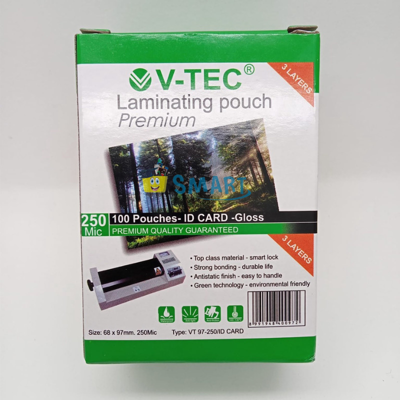 

V-TEC PLASTIK LAMINATING VT97 100CARD
