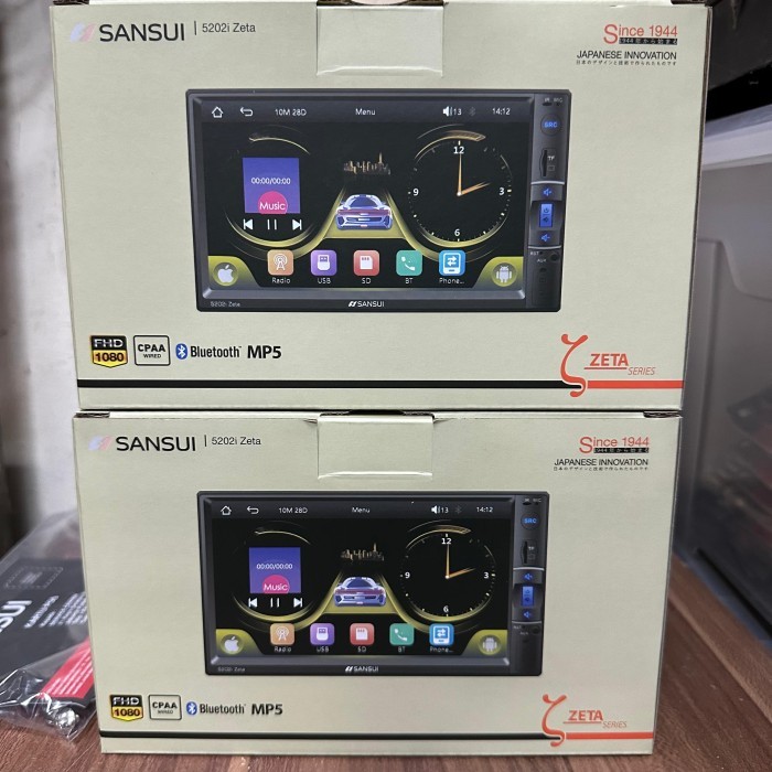 Headunit Deckless Sansui SA 5202i 7 Inch / Deckless Sansui 7 Inch