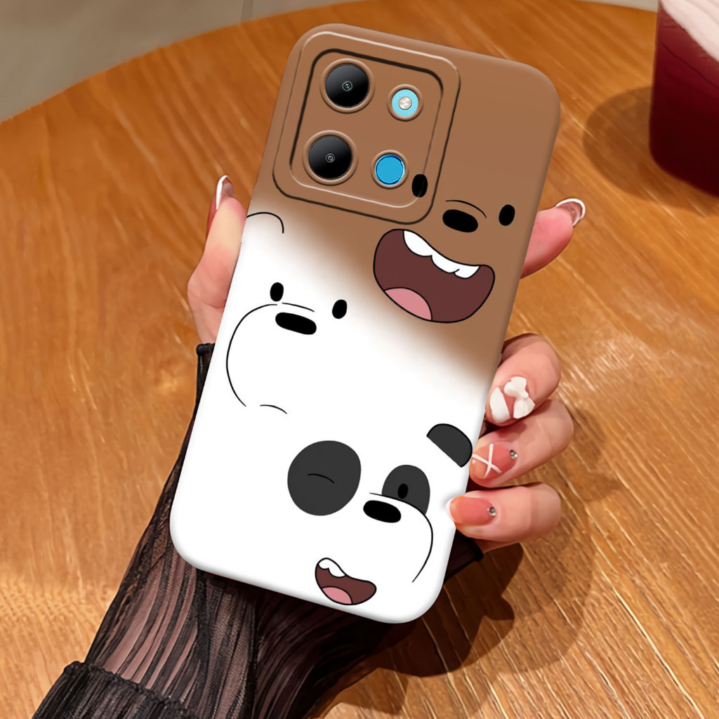 Softcase Infinix Smart 7 Terbaru 2023 - case Infinix Smart 7 2023 Terbaru -PANDA - Casing Infinix Sm