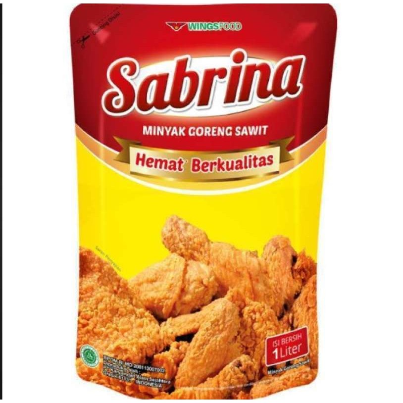 

minyak goreng sabrina 2ltr