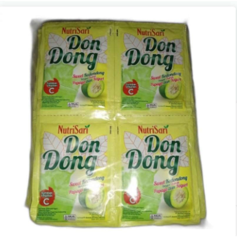 

Nutrisari don dong rasa kedondong renceng isi 10 pcs