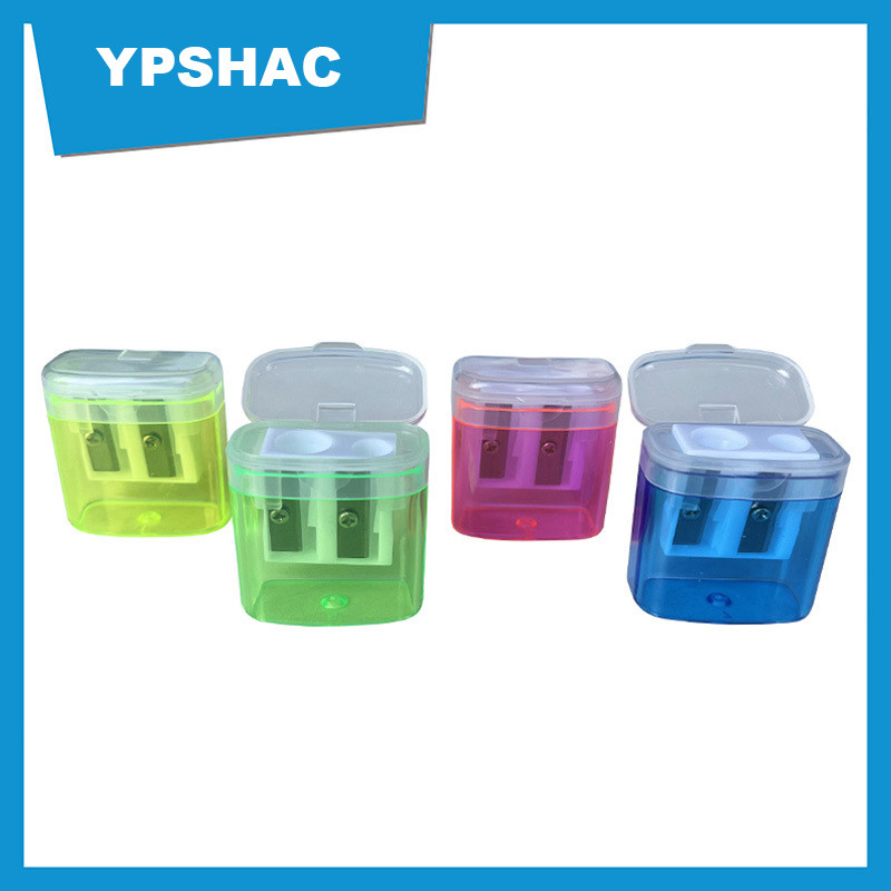 

Mini 2 Holes Pencil Sharpener Wooden Pencil Cutting For Kids Writing Sketch Drawing Learning Tools Stationery Wholesale Cute