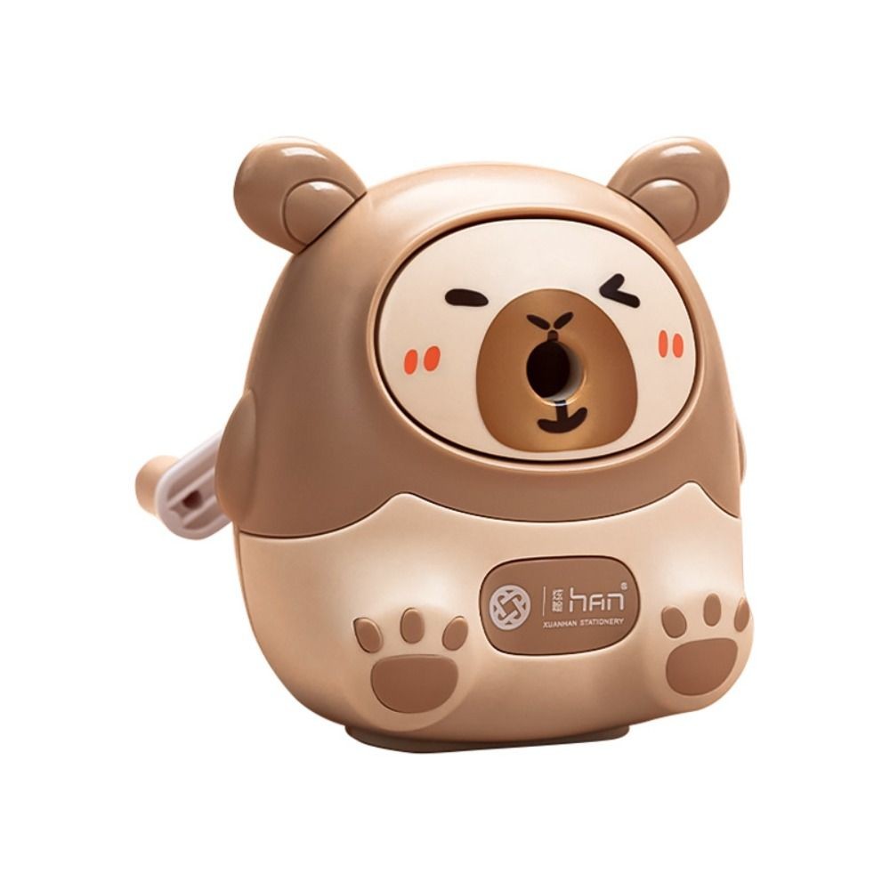 

Cute Cartoon Capybara Hand Crank Mechanical Pencil Sharpener Pencil Automatically Enters Pencil Sharpening Tool Stationery