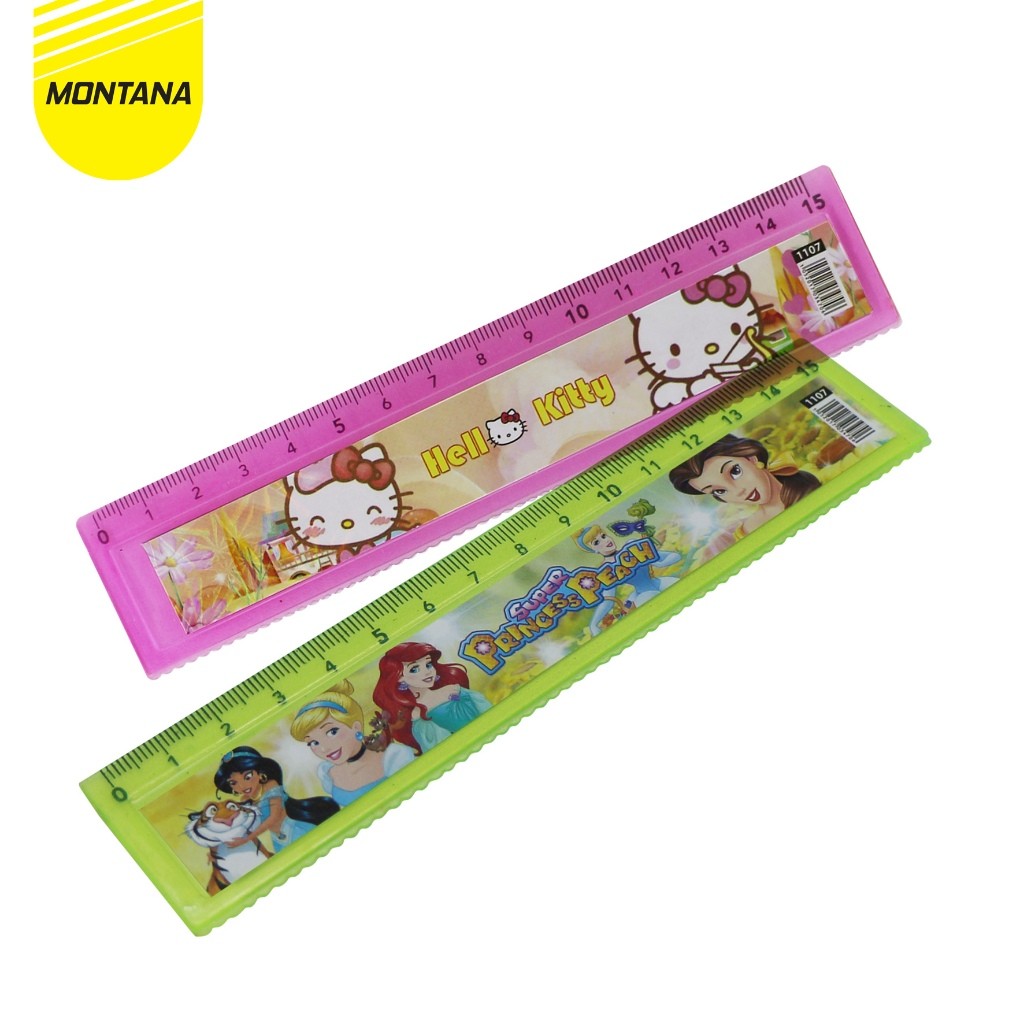

MONTANA Acrylic Ruler Fancy / Penggaris Acrylic Karakter