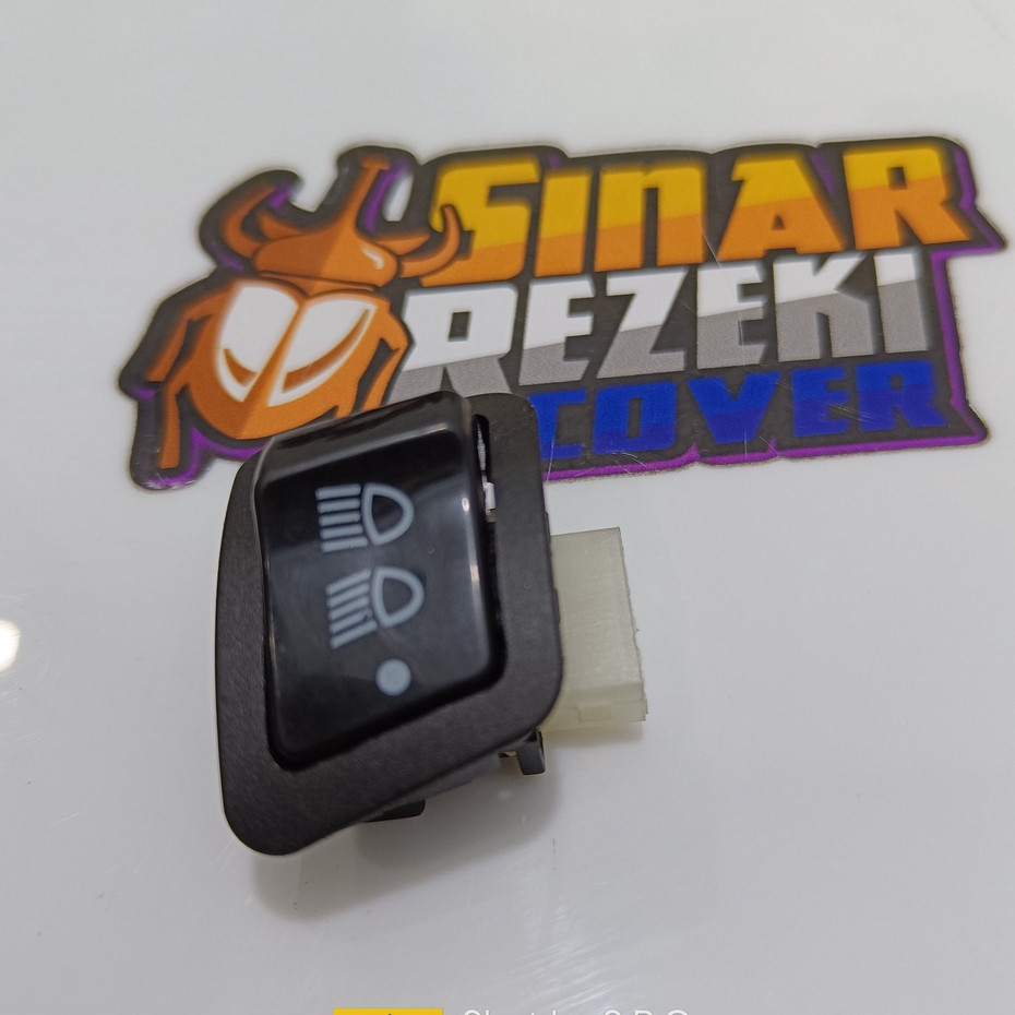 Tombol Saklar Dim 3 titik Mati Dekat Jauh Absolute Revo Switch Lampu Beat Vario