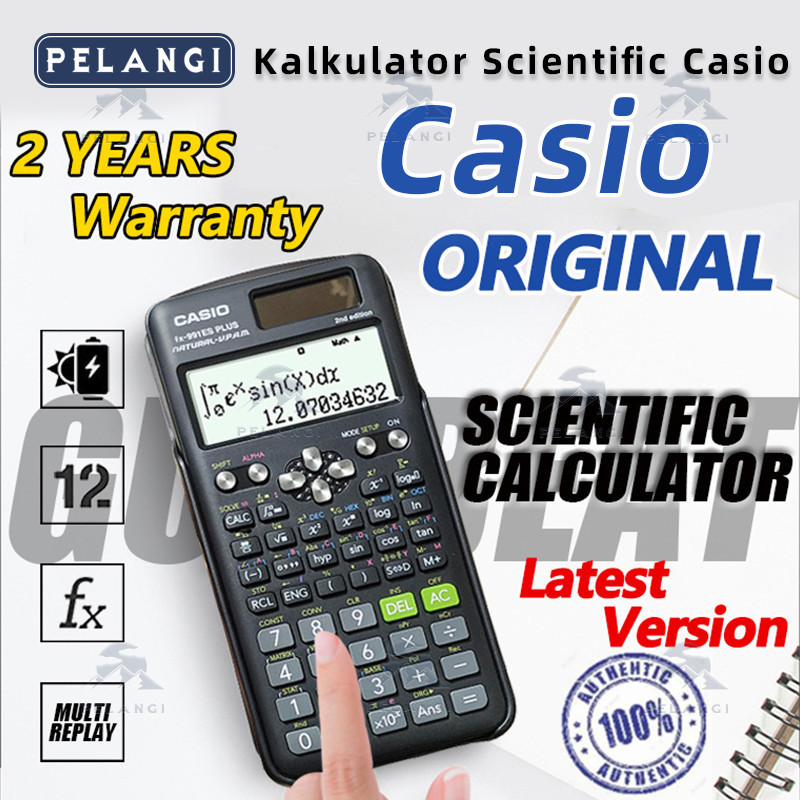 

Kalkulator Scientific Casio FX-991EX Classwiz Asli dan Bergaransi Kalkulator Scientific Casio ilmiah FX-991EX/991ES-Plus Calculator Scientific Casio Kalkulator Casio Scientific 417 Fungsi/Dua Sumber Tenaga Baterai Dan Tenaga Matahari/40 Konstanta Rumus